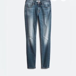 Vigoss Jagger Women's Low Rise Distressed Skinny Jeans 32 / 14